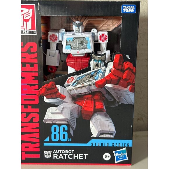 Transformers Studio Series 86 Brawn & Autobot Ratchet Movie Figures 2-Pack - Picture 3 of 5